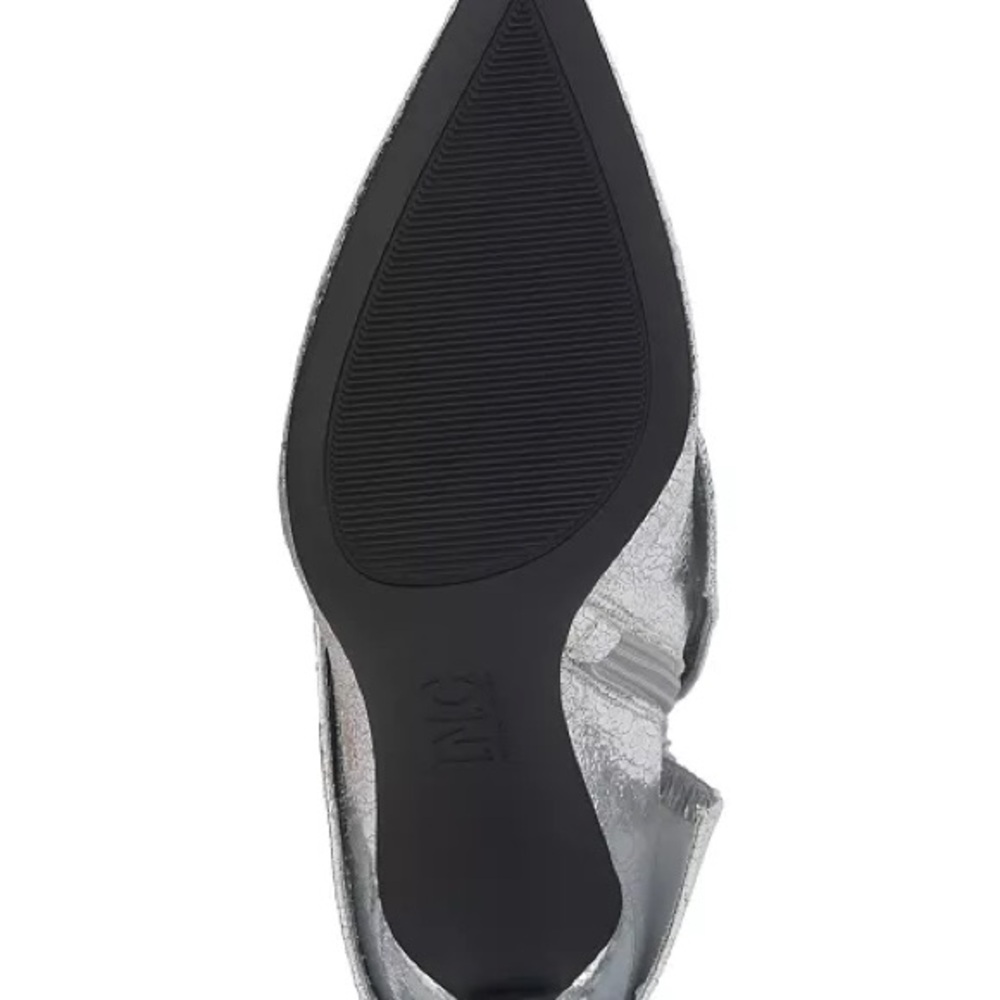 BRAND NEW NEVER WORN I.N.C Silver Boots size 6 (6 1/2 fits too) - Picture 5 of 5